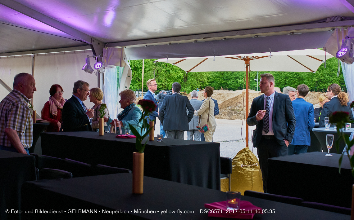 11. Mai 2017 - Grundsteinlegung für die LOGE und dem Kulturquadrat in Neuperlach